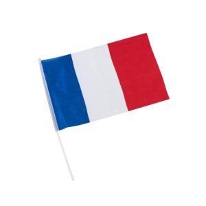 Stoffflagg - Frankrike - 20x30cm - 3-pakning Stoffflagg - Frankrike - 20x30cm - 3-pakning
