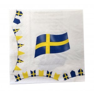 Servietter - Student - 20-pakning (33 x 33 cm) Servietter - Student - 20-pakning (33 x 33 cm)