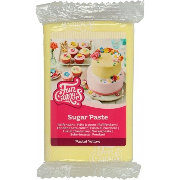 Sugarpaste - Pastel Yellow