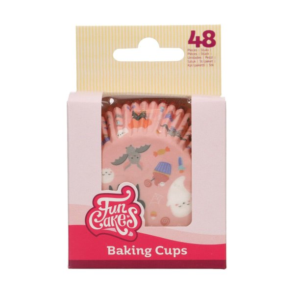 Cupcake-former Søt Halloween - 48-pakning Cupcake-former Søt Halloween - 48-pakning