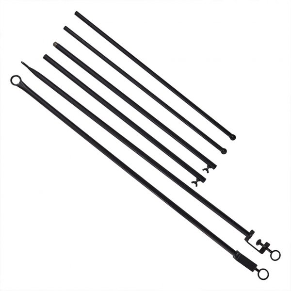 Bordstang med klemme - Metall - Svart Bordstang med klemme - Metall - Svart