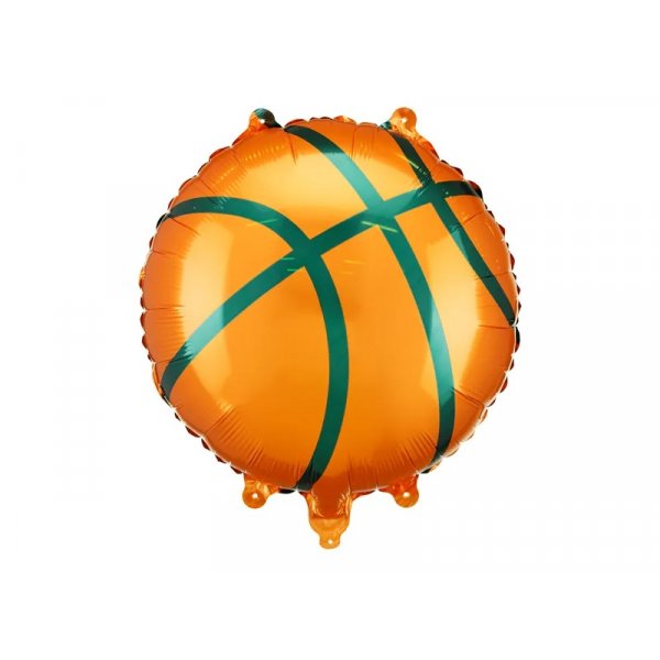 Folieballong - Basketball - 35 cm