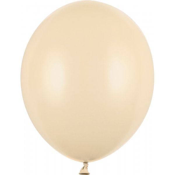 Miniballonger Pastell - Premium 12 cm - Alabaster hvit - 10-pakning