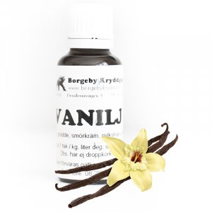 Aroma - Borgeby Kryddg�rd - Vanilje - 25 ml