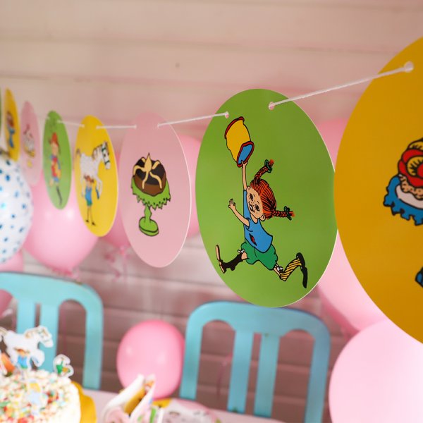 Girlander - Pippi Langstrømpe Girlander - Pippi Langstrømpe