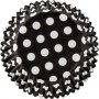 Muffinsformer - Dotted Black - 75 stk