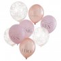 Ballongbukett - Blush hen