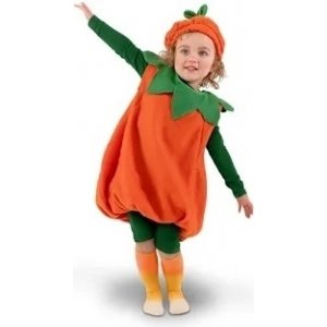 Gresskarkostyme - Barn - Strrelse 116-128