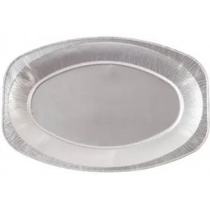 Serveringsfat - Metallisk - S�lv - 10-pakning COPY