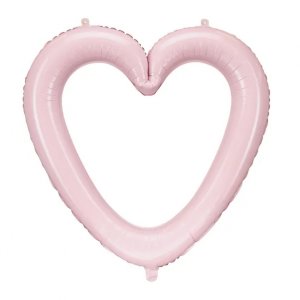 Folieballong - Ramme - Hjerte Folieballong - Ramme - Hjerte