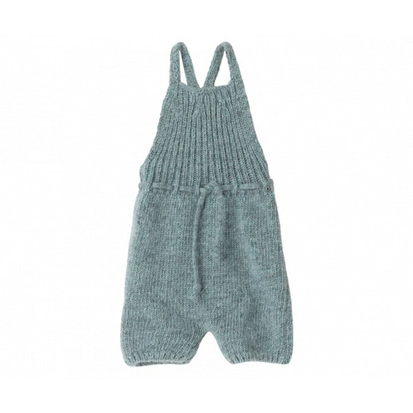 Kanin størrelse 4 - Strikket blå jumpsuit Kanin størrelse 4 - Strikket blå jumpsuit