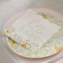 Servietter - Hello baby - Blomstermotiv - 16-pakning Servietter - Hello baby - Blomstermotiv - 16-pakning
