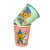 Pappkopper 250ml - 8 stk - Gr�nn/Rosa - Bamse Kalas