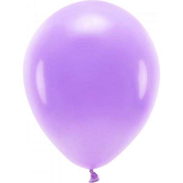 Ensfargede ballonger - Øko 30 cm - Lavendel - 10-pakning Ensfargede ballonger - Øko 30 cm - Lavendel - 10-pakning