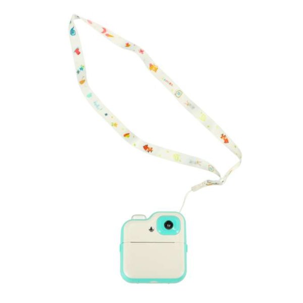 Instantkamera med termisk skriver 24MP 32GB SD-kort gr�nn - inkl. 3 papirruller