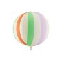 Globeballong - Stripete Flerfarget - 50 cm Globeballong - Stripete Flerfarget - 50 cm
