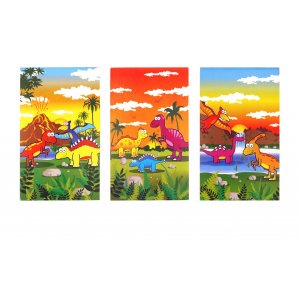 Liten notatbok - S�te dinosaurer - 1 stk