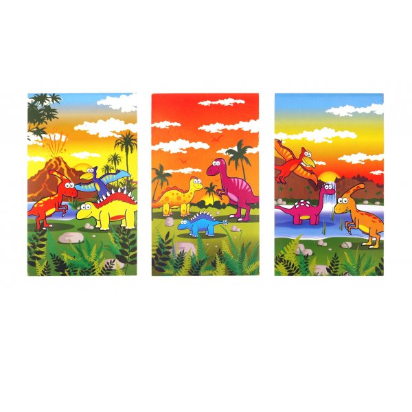 Liten notatbok - Søte dinosaurer - 1 stk Liten notatbok - Søte dinosaurer - 1 stk