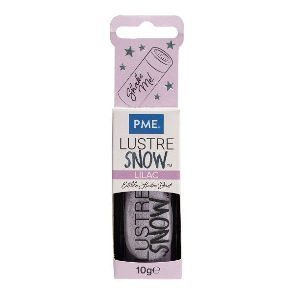 Spiselig glitter - Lilla - Spiselig glanssnø - PME - 10 g Spiselig glitter - Lilla - Spiselig glanssnø - PME - 10 g