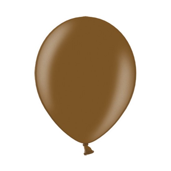 Ballonger - Metalliske - Brune - 10 stk Ballonger - Metalliske - Brune - 10 stk