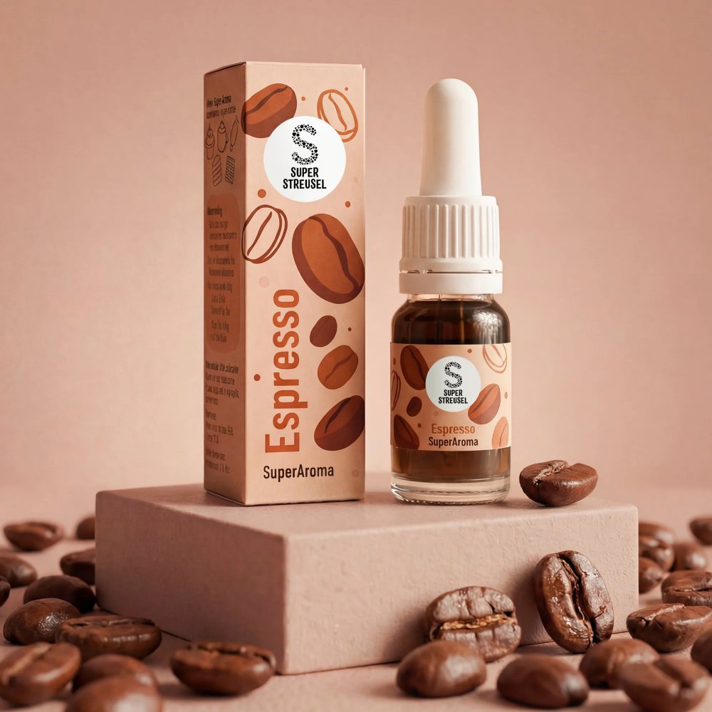 SuperArom – Espresso – Superstreusel – 10 ml – Aromaer/essenser, Smakstilsetning