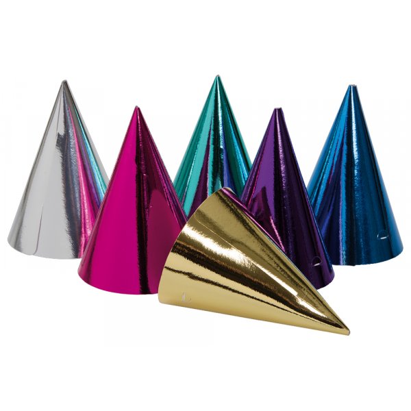 Partyhattar - Metallic - Mix