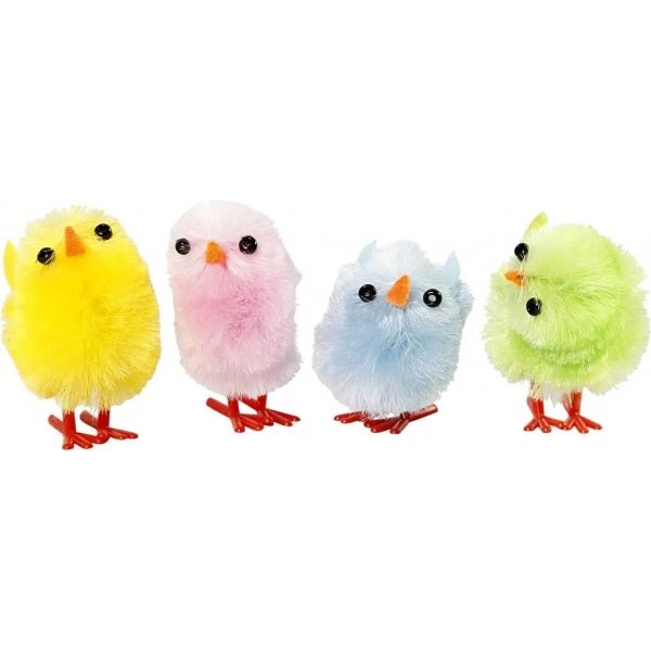 Sm� kyllinger - 12-pakning - Pastell