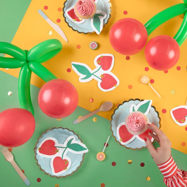 Servietter - Kirsebr - 20-pakning