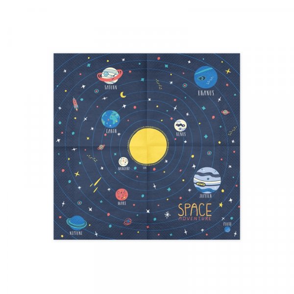 Servietter - Romfest - 20-pakning Servietter - Romfest - 20-pakning