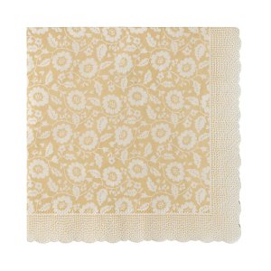 Servietter - Maileg - Gule blomster - 20-pakning Servietter - Maileg - Gule blomster - 20-pakning