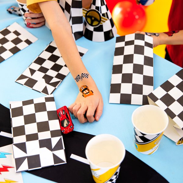 Godteriposer/Fiskedamposer - Racing - 6-pakning