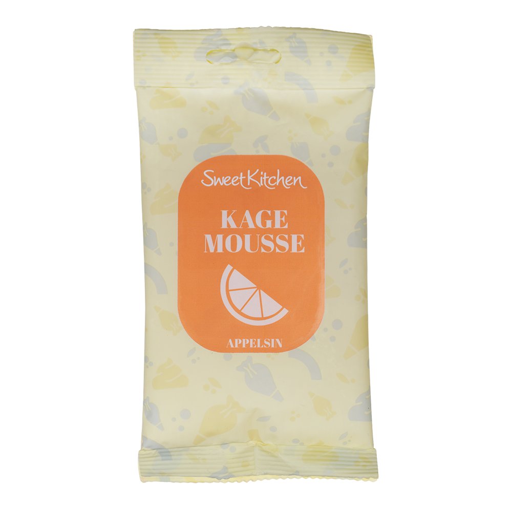 Mousseblanding - Appelsin - SweetKitchen - 50 g - Mousse
