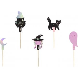 Kaketoppere - Halloween - 6-pakning