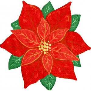 Servietter - Julestjerne - 10-pakning