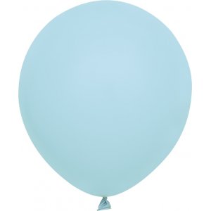 Miniballonger ensfarget - Premium 13 cm - Babybl