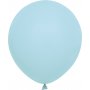 Miniballonger ensfargede - Premium 13 cm - Babyblå - 25-pakning