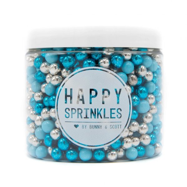 Sjokoladeperler - Choco Drages - Bl/Slv - 80g