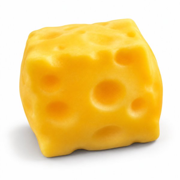 Myk ost - Osteformet myk 6 x 6 cm Myk ost - Osteformet myk 6 x 6 cm