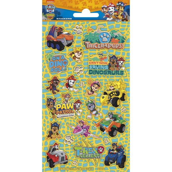 Tatoveringer - Paw Patrol - Dino Rescue - ca. 20 stk. Tatoveringer - Paw Patrol - Dino Rescue - ca. 20 stk.