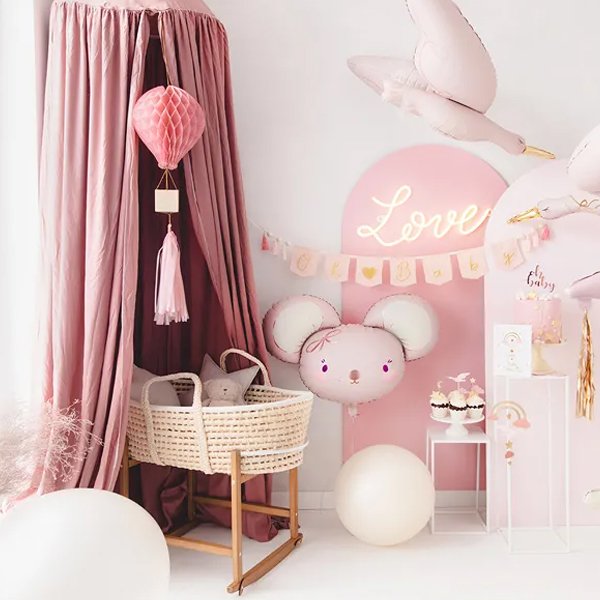 Honeycomb - Varmluftsballong - Rosa