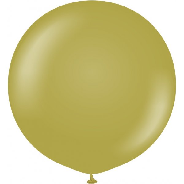 Ballonger ensfarget - Premium 90 cm - Olivengrønn - 2-pakning Ballonger ensfarget - Premium 90 cm - Olivengrønn - 2-pakning