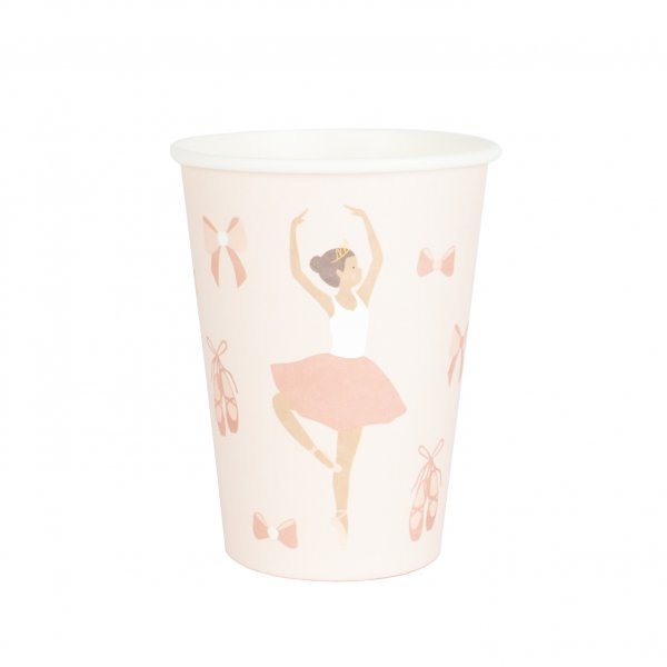 Pappkrus - Sjarmerende Ballerina - 8-pakning