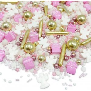 Strøblanding - Happy Sprinkles - Drømmeengel - 90 g Strøblanding - Happy Sprinkles - Drømmeengel - 90 g