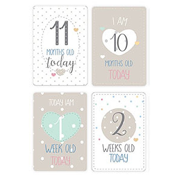 Milestone Cards - Baby Wishes Milestone Cards - Baby Wishes