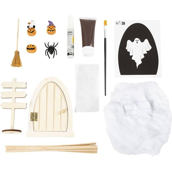 Halloween-dør - DIY-sett Halloween-dør - DIY-sett