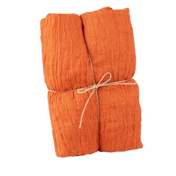 Stoffl�per - Oransje - 90 cm x 3 m