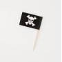Kakespenner - Piratflagg - 50 stk Kakespenner - Piratflagg - 50 stk