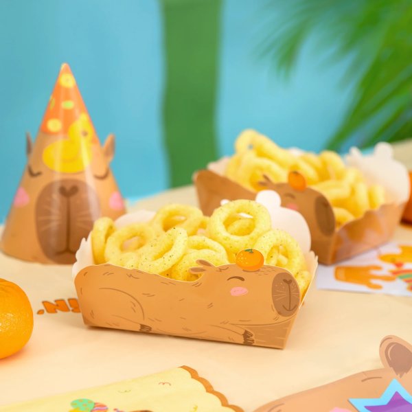 Snackbokser - Capybara - 3-pakning Snackbokser - Capybara - 3-pakning