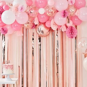 Ballongbuesett - Med dusker - Blush Ballongbuesett - Med dusker - Blush