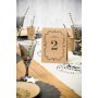 Bordnummerering - Vintage Kraft - 10 stk